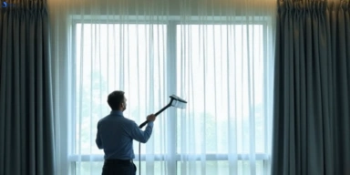 Commercial drapes cleaning service strathewen-vic hotels offices