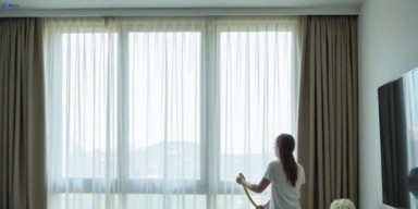 Delicate sheer drape cleaning strathewen-vic Matty Curtain Cleaning