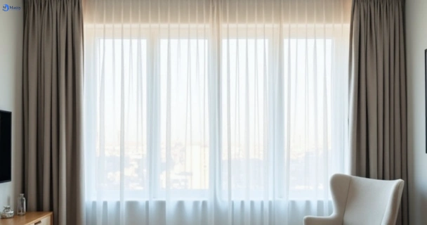 Restored vibrant drapes in strathewen-vic QLD after Matty Curtain Cleaning